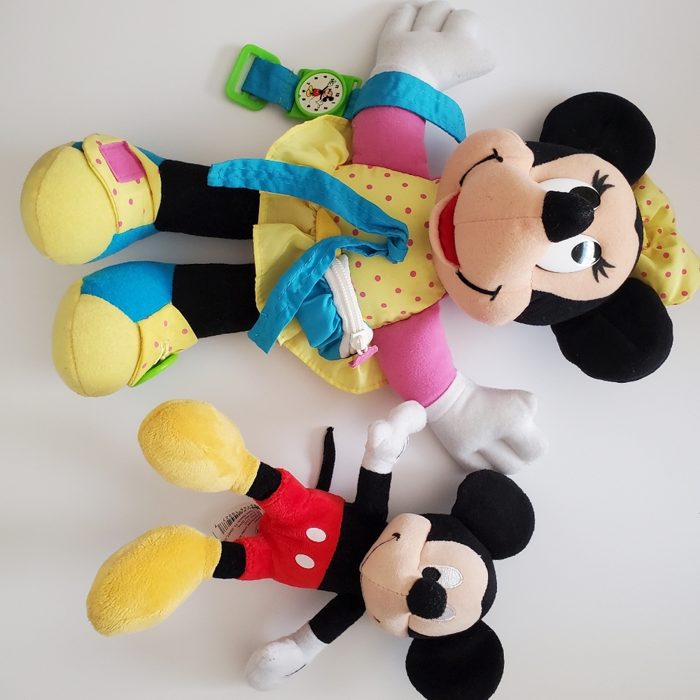 Disney Mickey and Minnie Plush Toy